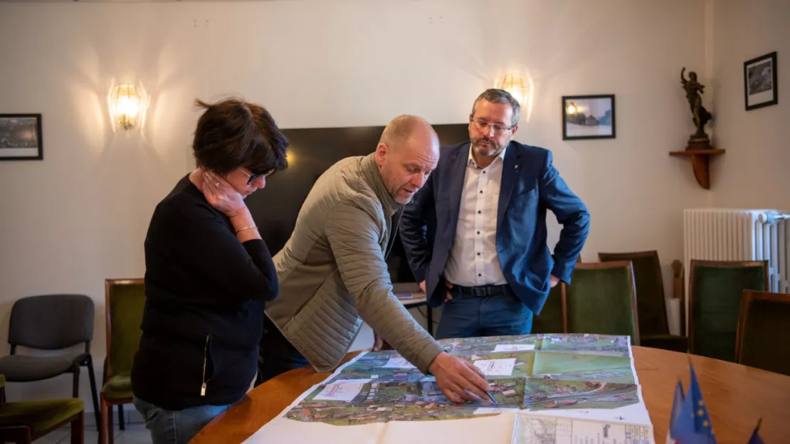 Le Conseil départemental s’engage auprès de la Commune de Bernex pour l’aménagement de son chef-lieu