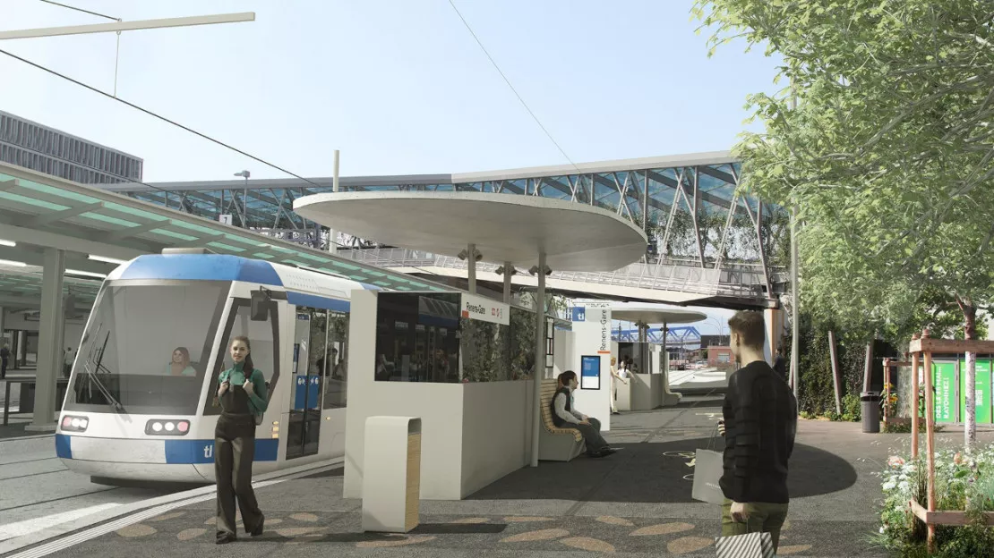 Le nouveau tram devrait arriver en 2026 à Lausanne
