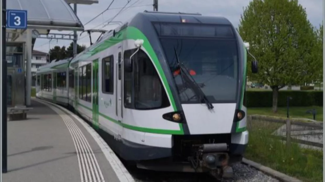 Le trafic ferroviaire du LEB a repris à Lausanne