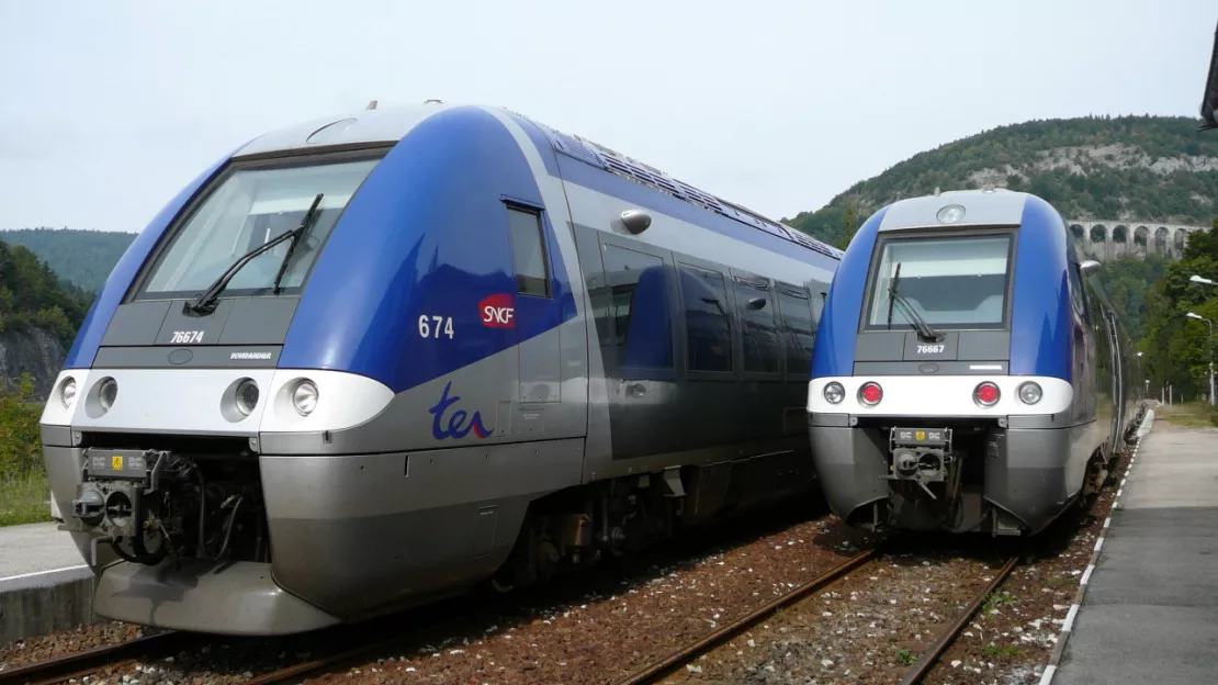 Le trafic ferroviaire interrompu entre Thonon et Evian