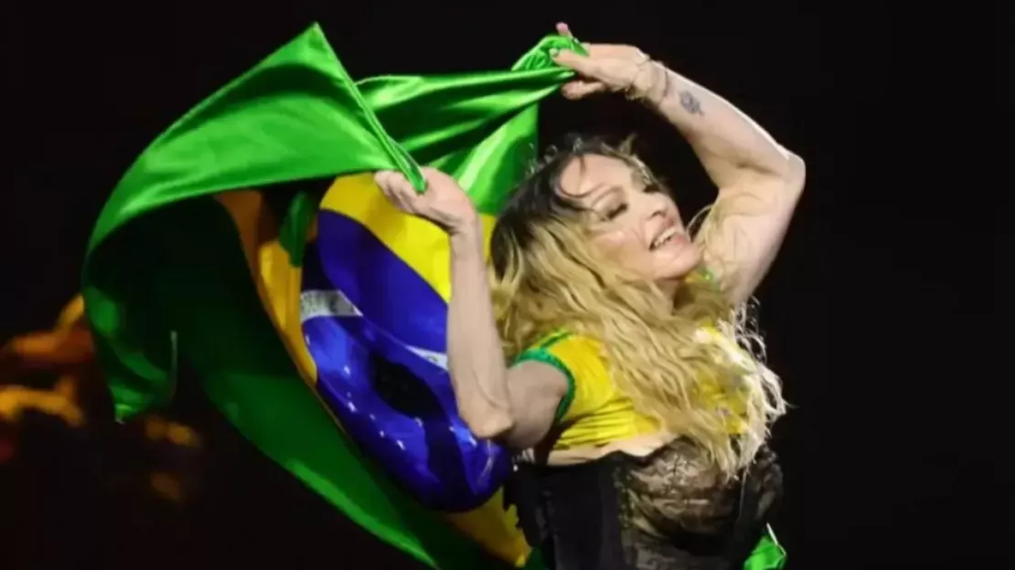Madonna : 1,6 millions de personnes sont venues à son concert au Brésil