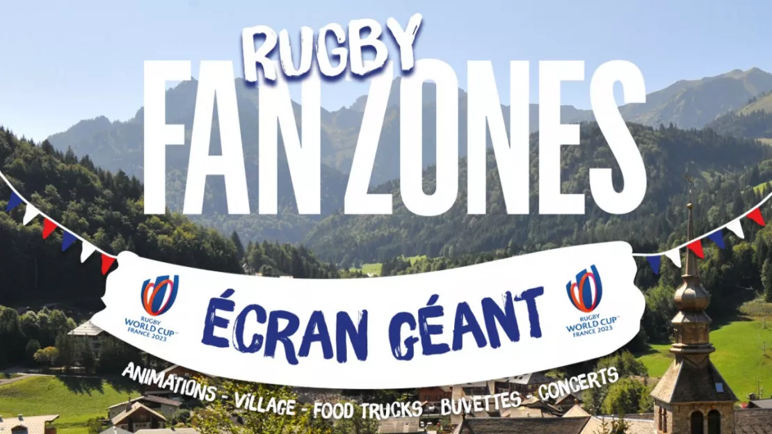 Rugby : des fan zones à Abondance et Genève ce week-end