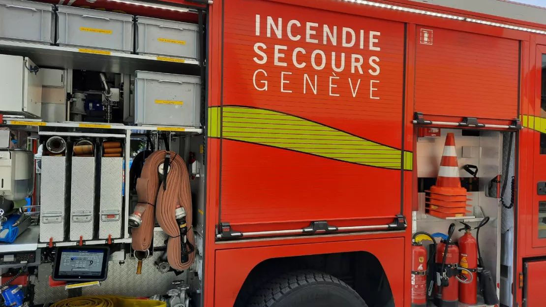 Un incendie aux Pâquis à Genève