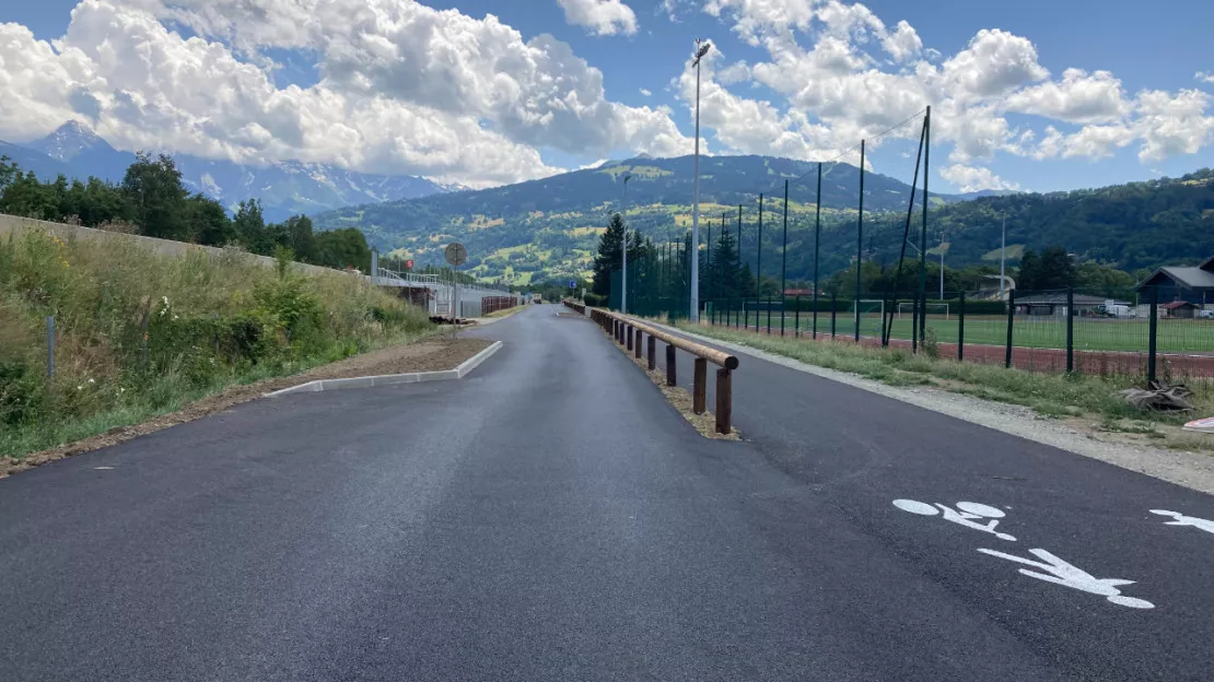Une nouvelle voie verte sur la route de l’Arve à Sallanches