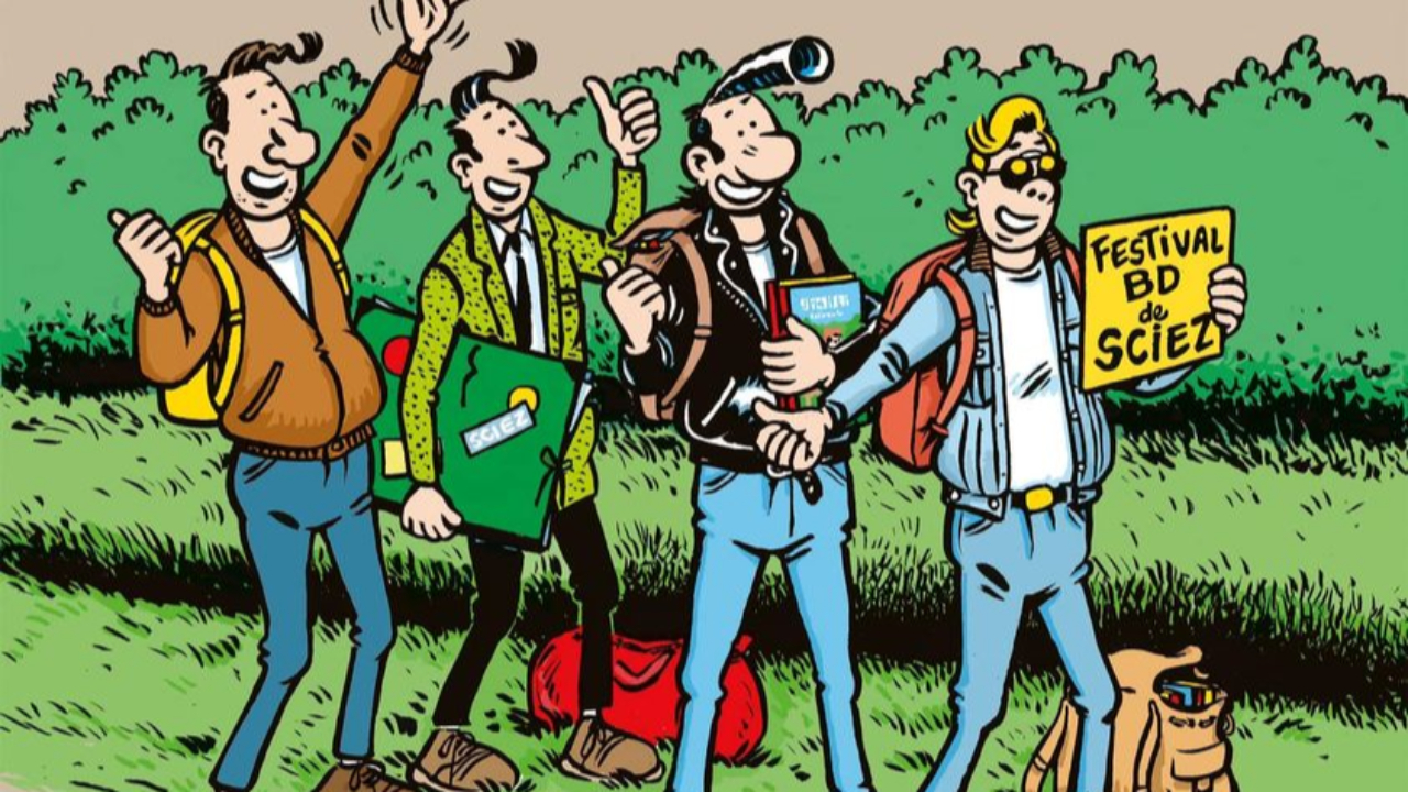 12ème festival de la BD à Sciez-sur-Léman (interview)