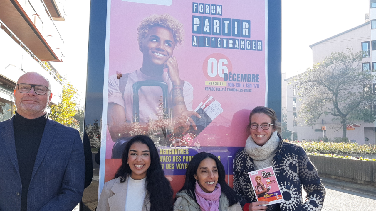 17ème édition du forum "Partir à l’Étranger",  le mercredi 6 décembre à Thonon (interview)