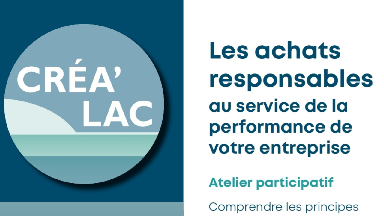 A Publier : Créa'Lac, pour mieux comprendre les achats responsables en entreprise (interview)