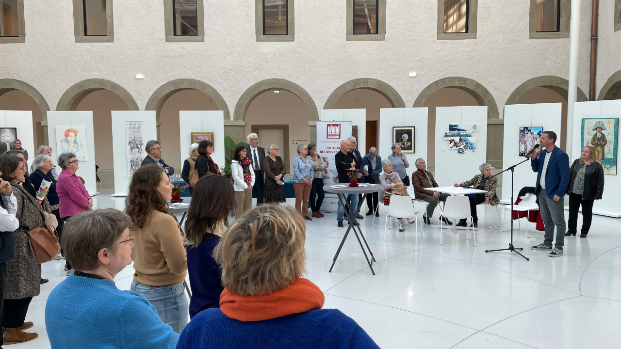 A Thonon, la bibliothèque sonore intègre le Pôle Culturel de la Visitation (interviews)