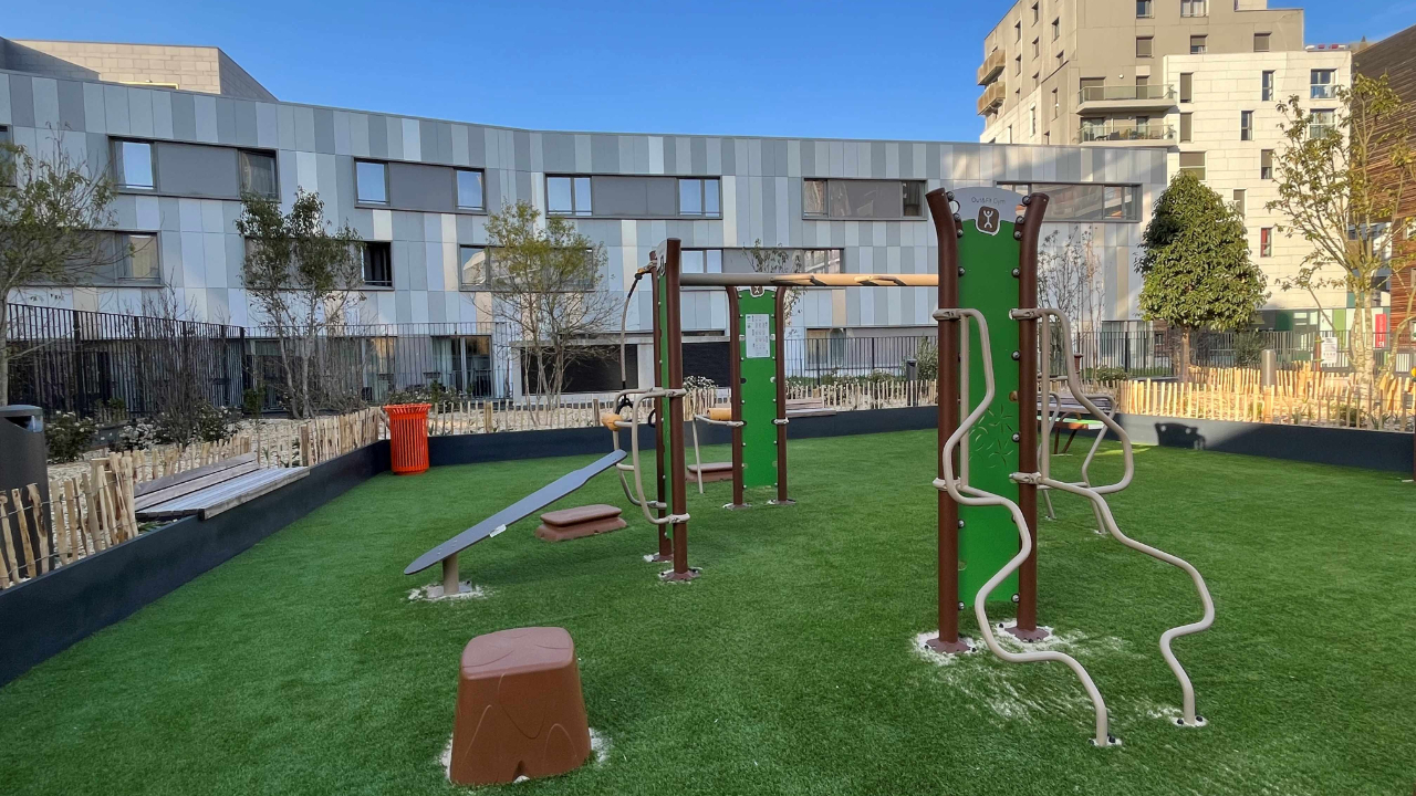 Annemasse : un square "suspendu" à Chablais Parc