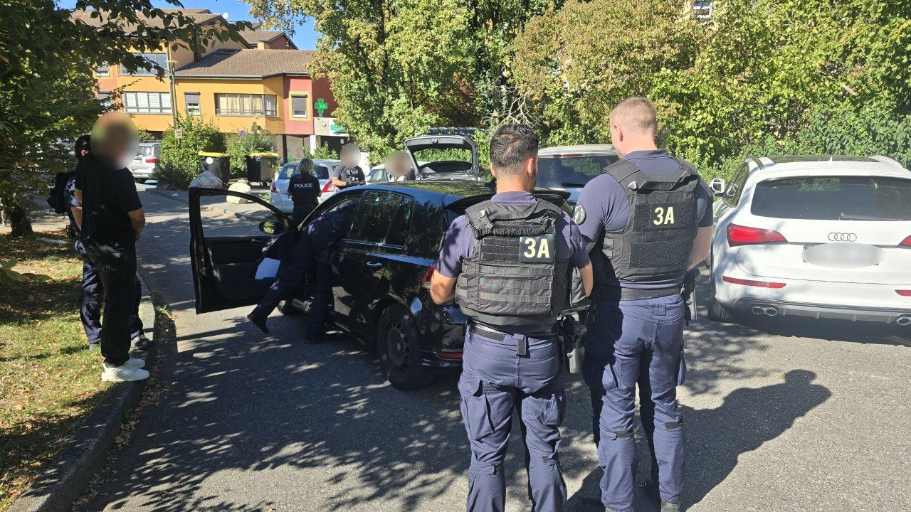 Annemasse : Une cinquantaine de policiers mobilis&eacute;s dans plusieurs quartiers