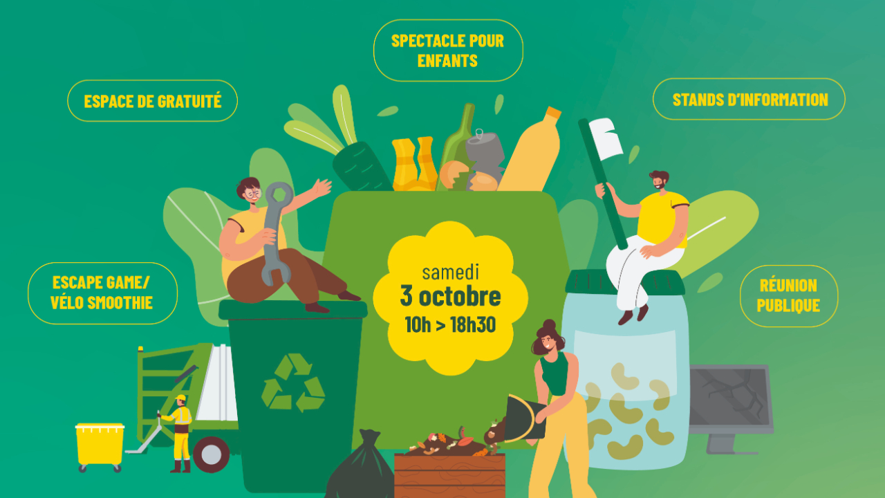 Annemasse : une journée pour apprendre à réduire ses déchets le 3 octobre Annemasse : une journée pour apprendre à réduire ses déchets le 3 octobre