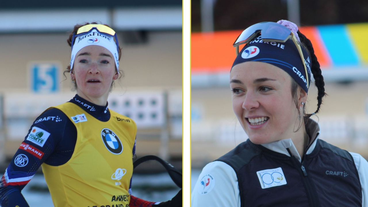 Biathlon : Camille Bened de nouveau sur le podium, victoire de Lou Jeanmonnot