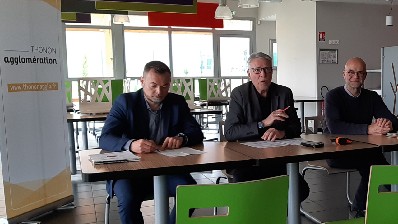 Bons-en-Chablais : les entreprises de la Z.I.  des Bracots "entrent dans la boucle" (interviews)