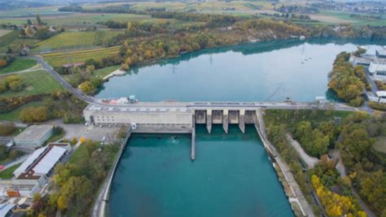 Canton de Genève : Le niveau du Rhône abaissé au barrage de Verbois
