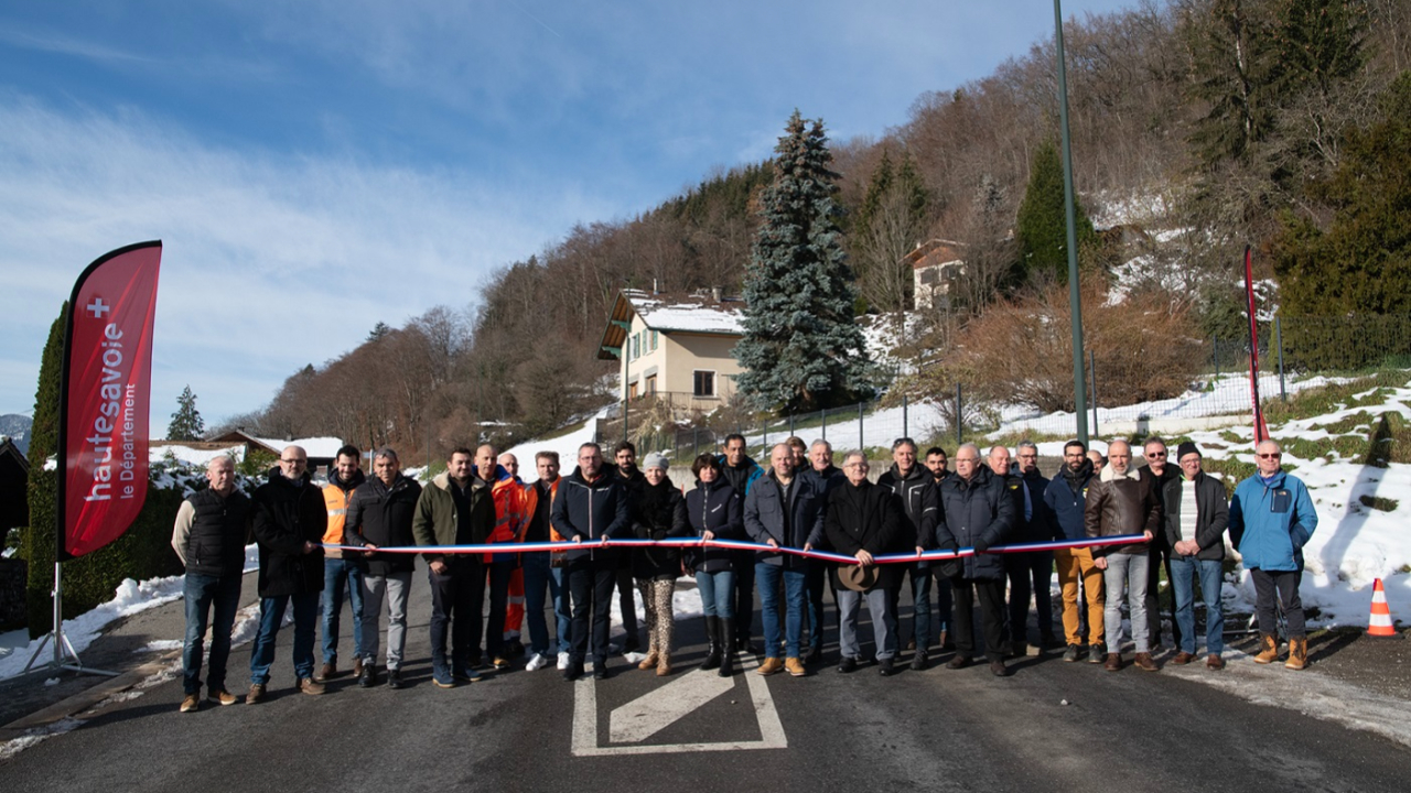 Chevenoz : la RD 32 est rouverte &agrave; la circulation