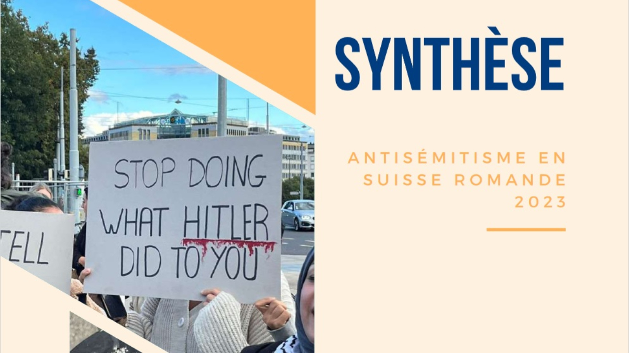 Comme en France, les actes antisémites progressent en Suisse Romande