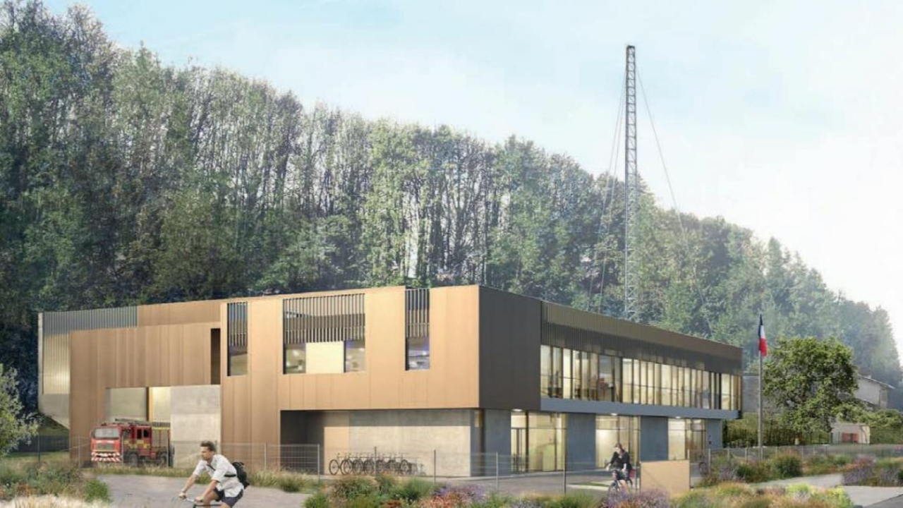 Cruseilles : le futur centre de secours toujours en travaux