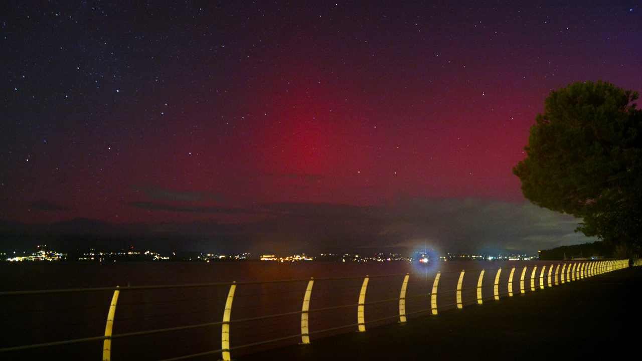 Des aurores boréales vues dans le ciel du Chablais la nuit dernière