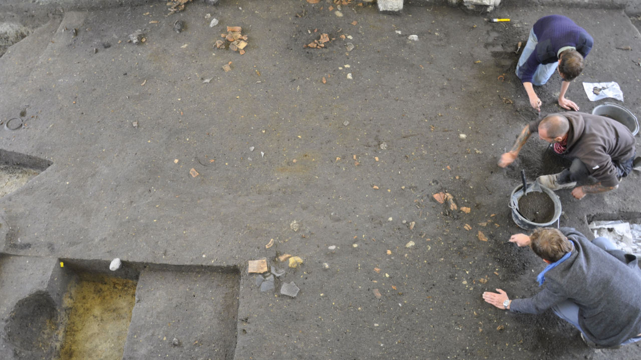 Des fouilles archéologiques débutent à Lausanne Des fouilles archéologiques débutent à Lausanne