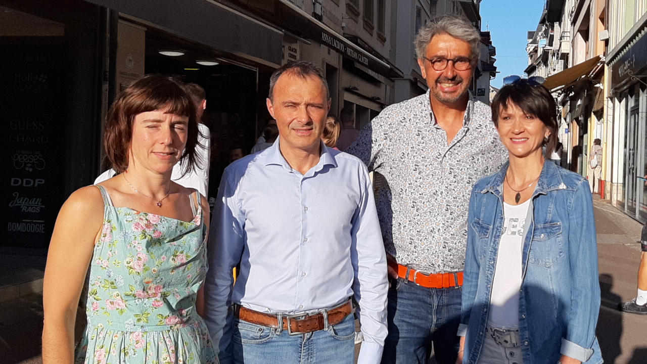 Du changement et des nouveautés pour la braderie des commerçants d'Evian (interviews)