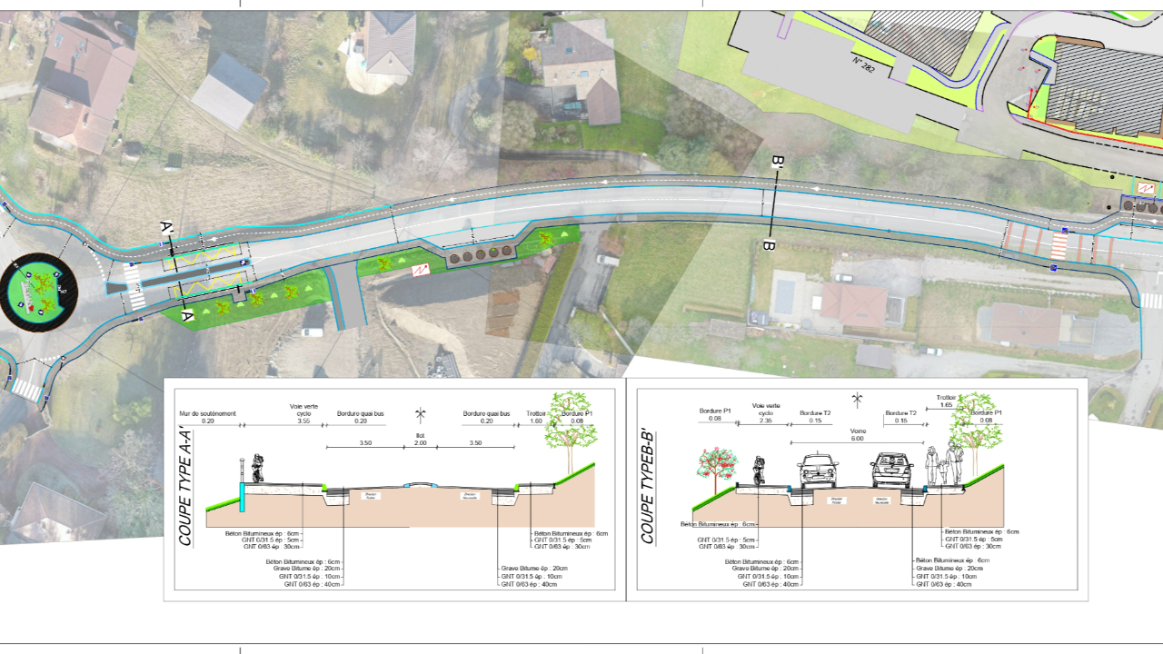 Evian : La route de la Corniche, porte d&rsquo;entr&eacute;e de la commune sur les Hauts, va &ecirc;tre am&eacute;nag&eacute;e