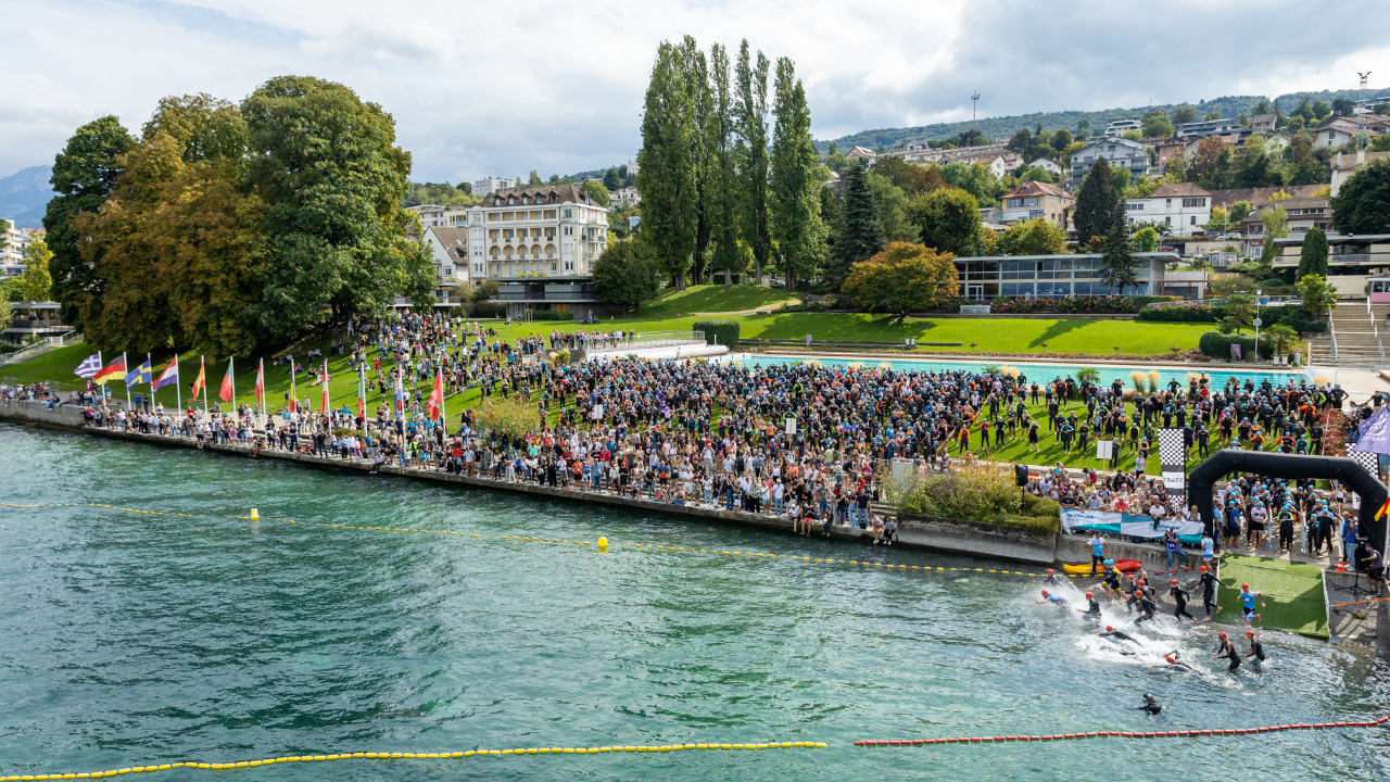 Evian : Un record d'inscriptions pour le triathlon