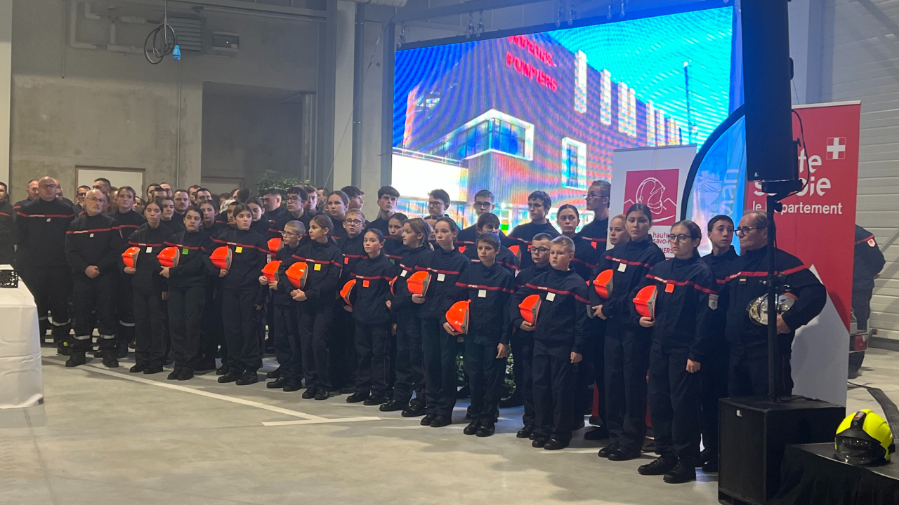 Evian : une caserne toute neuve pour les sapeurs-pompiers Evian : une caserne toute neuve pour les sapeurs-pompiers