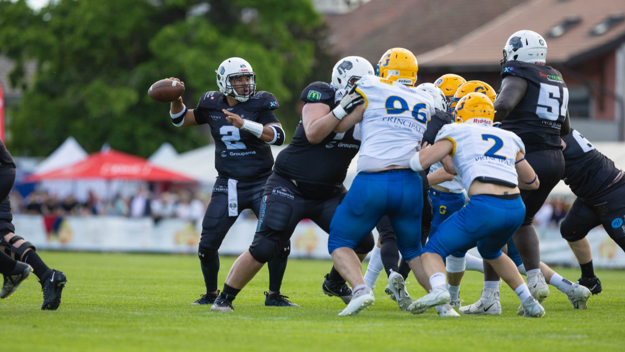 Foot américain à Thonon : match de retrouvailles entre les Dauphins de Nice et les Black Panthers ce samedi 8 juin au stade Moynat (interview)