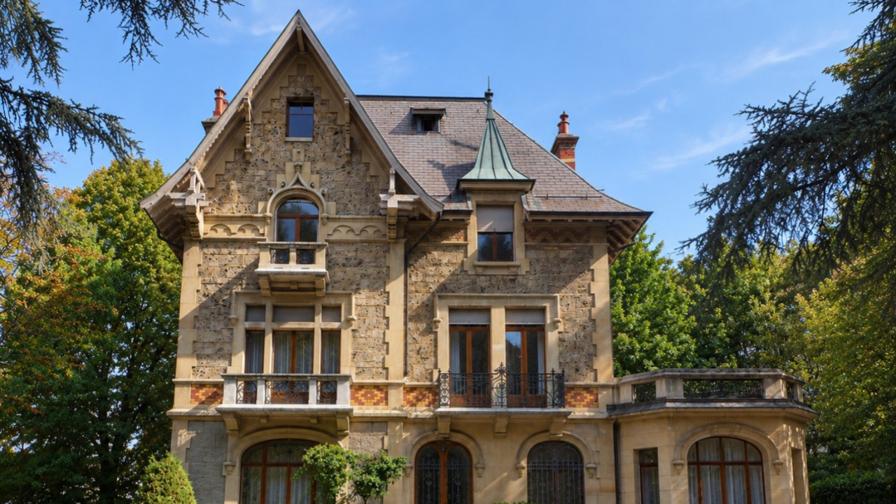 Gen&egrave;ve : une villa remarquable du quartier de Champel rejoint l&rsquo;inventaire du patrimoine prot&eacute;g&eacute;