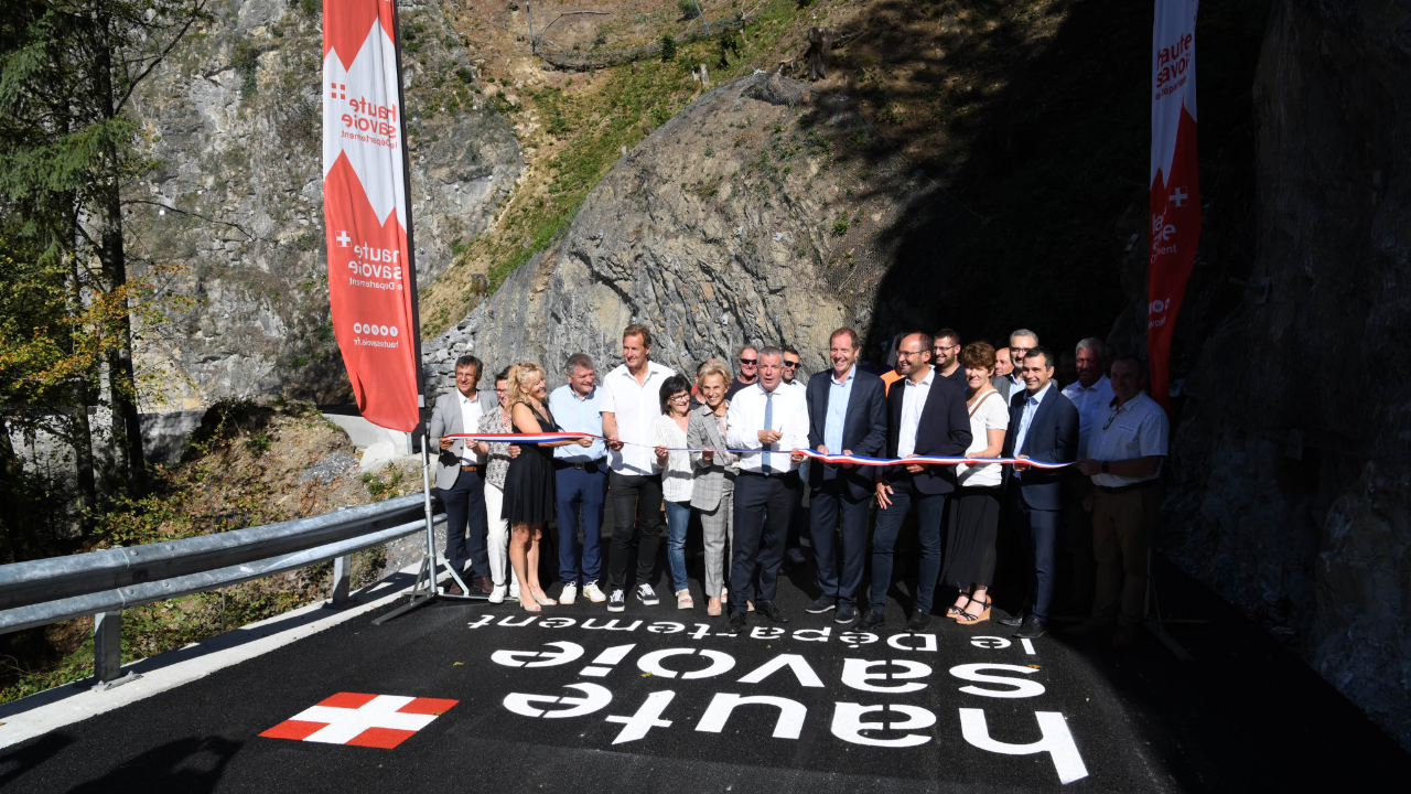 Haute-Savoie : passerelle à Ville-la-Grand et fin des travaux au Mont-Saxonnex