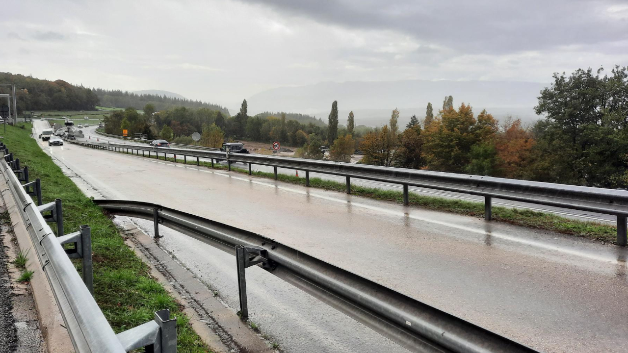 Haute-Savoie : plus gros week-end de l'année sur l'A40 en direction du Mont-Blanc