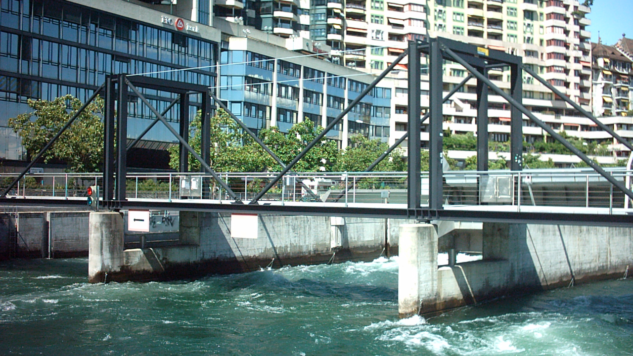 Il y aura moins de variations de débit sur le Rhône à Genève