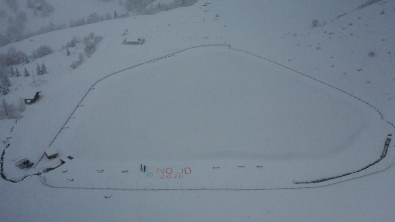 Alpes françaises : Extinction Rebellion dit non aux JO 2030