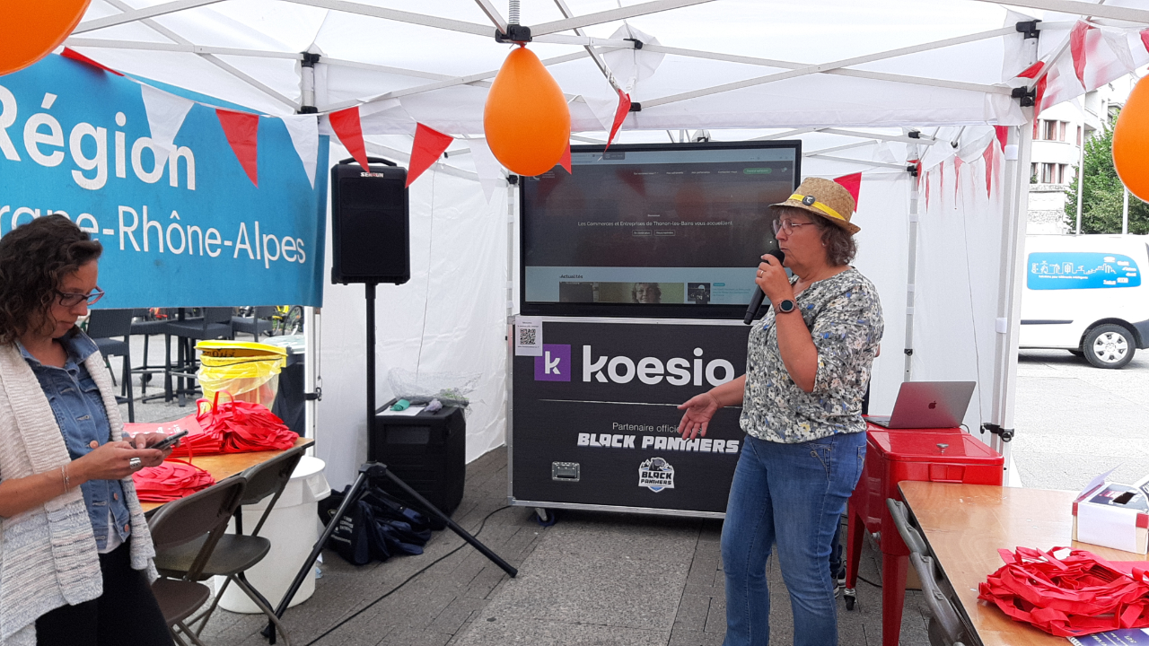 L'association "Thonon Commerces et Entreprises" a présenté son nouveau site internet (interview) L'association "Thonon Commerces et Entreprises" a présenté son nouveau site internet (interview)