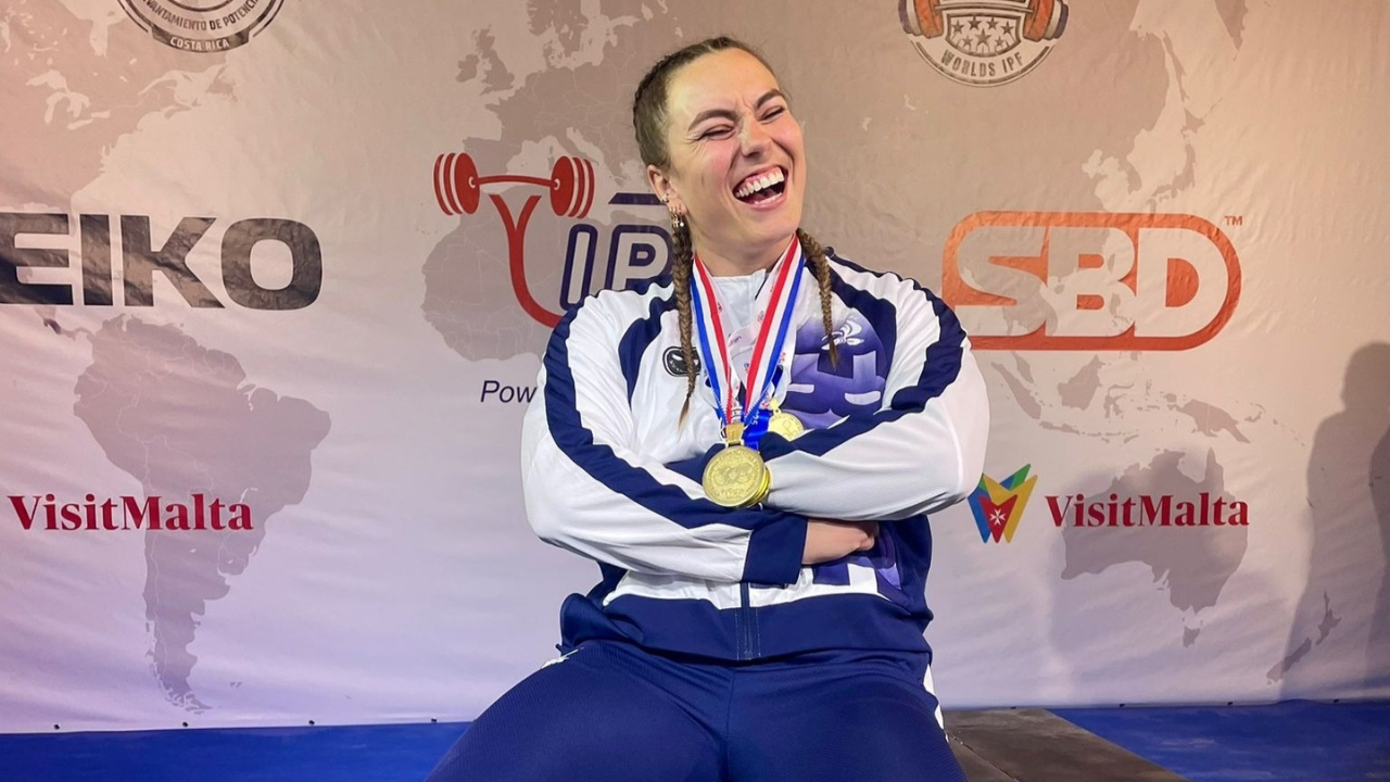 La Chablaisienne Emilie Mouchet championne du monde de force athlétique! (interview)