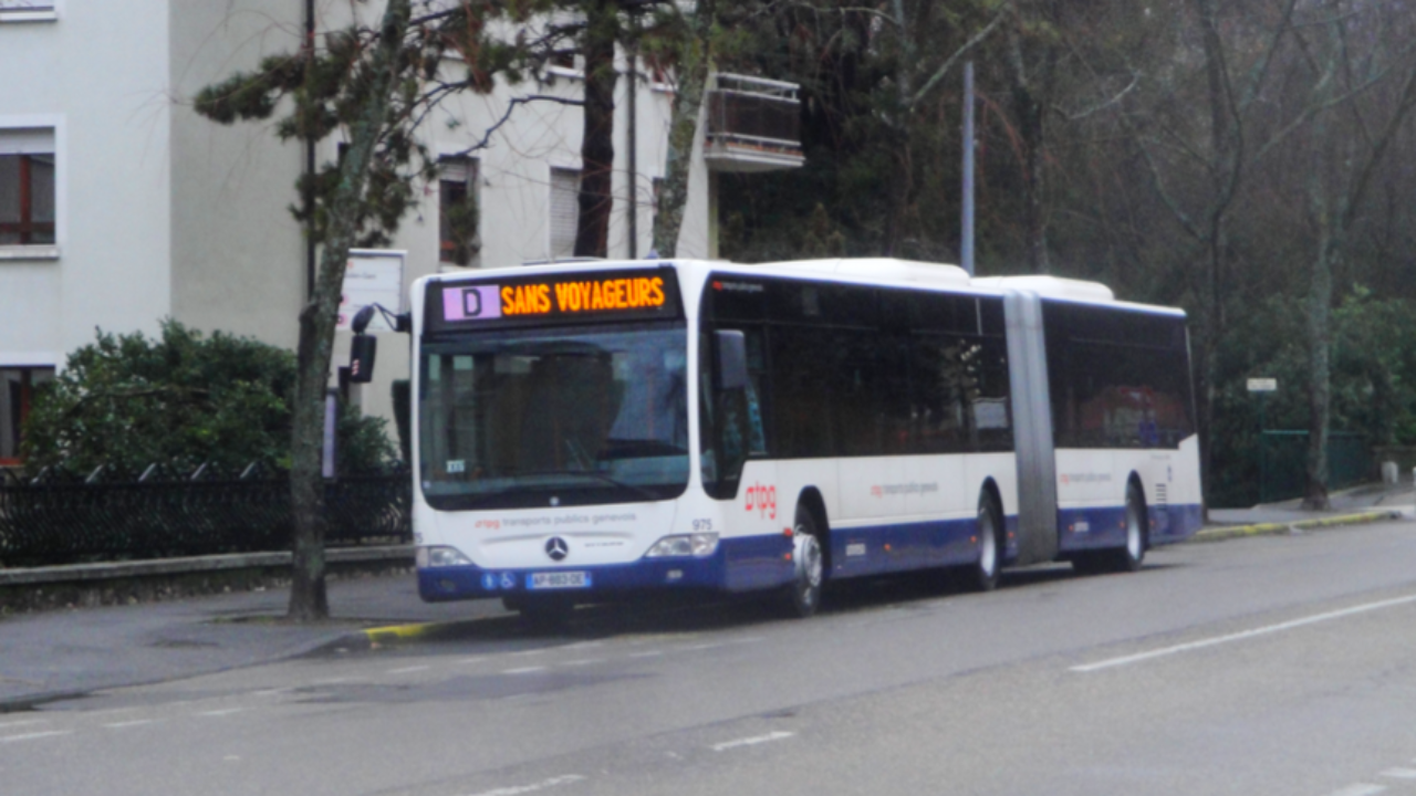 La circulation des TPG en partie perturbée à Genève lundi matin