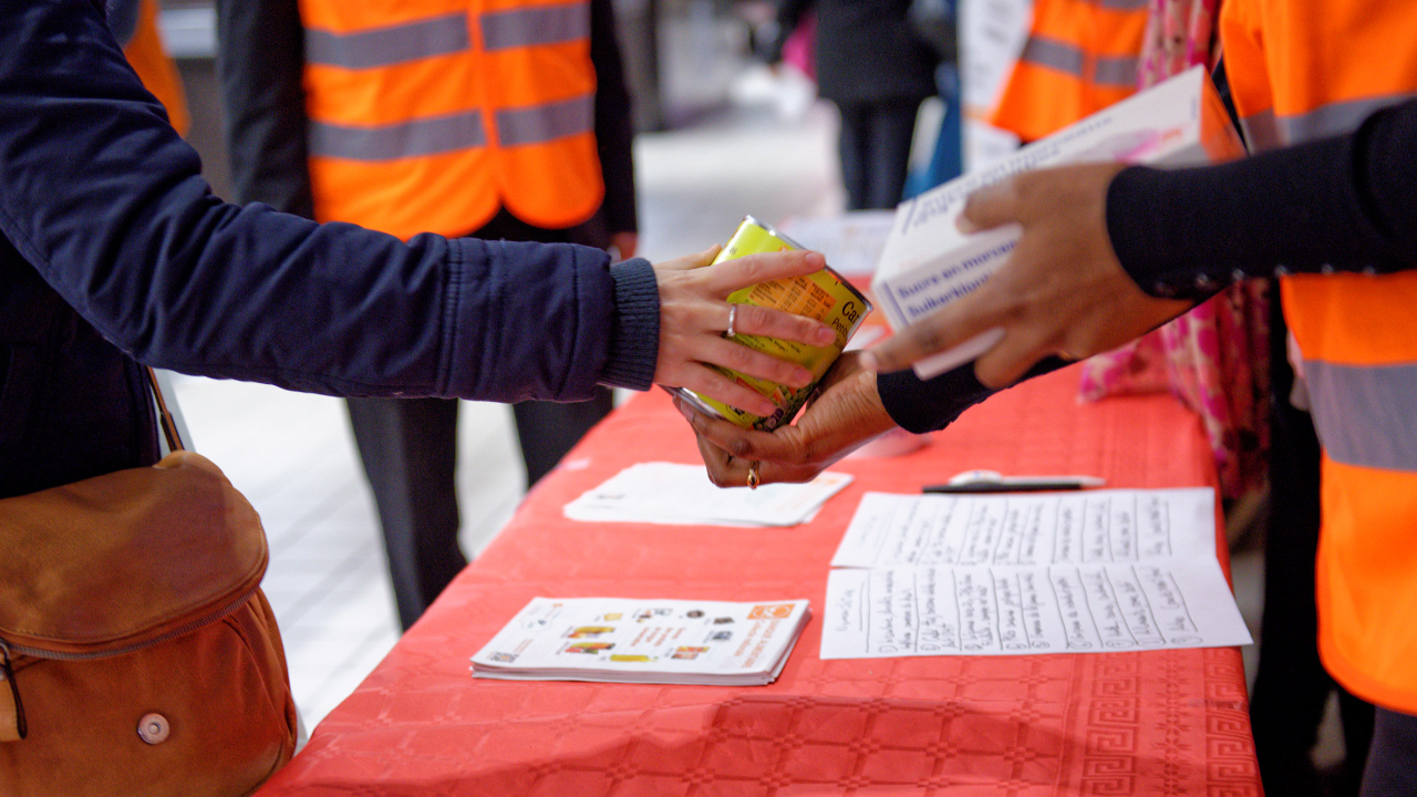 La collecte de la Banque Alimentaire a lieu ce week-end