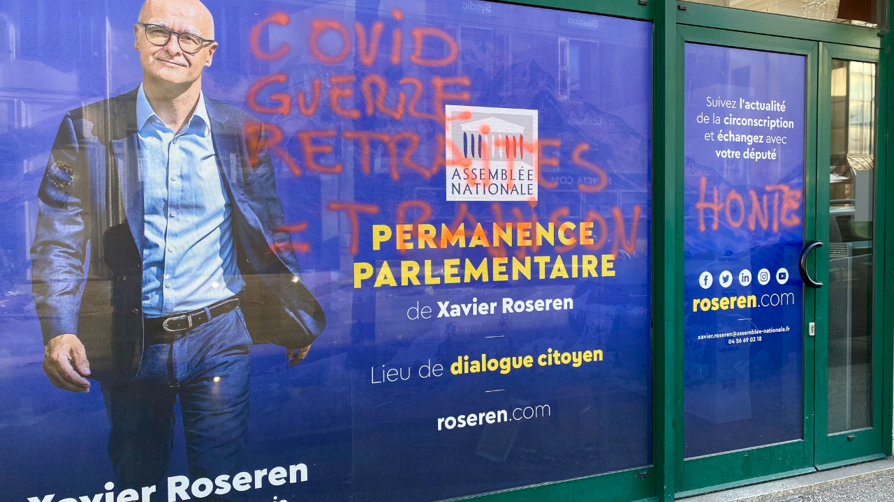 La permanence d&rsquo;un d&eacute;put&eacute; vandalis&eacute;e en Haute-Savoie