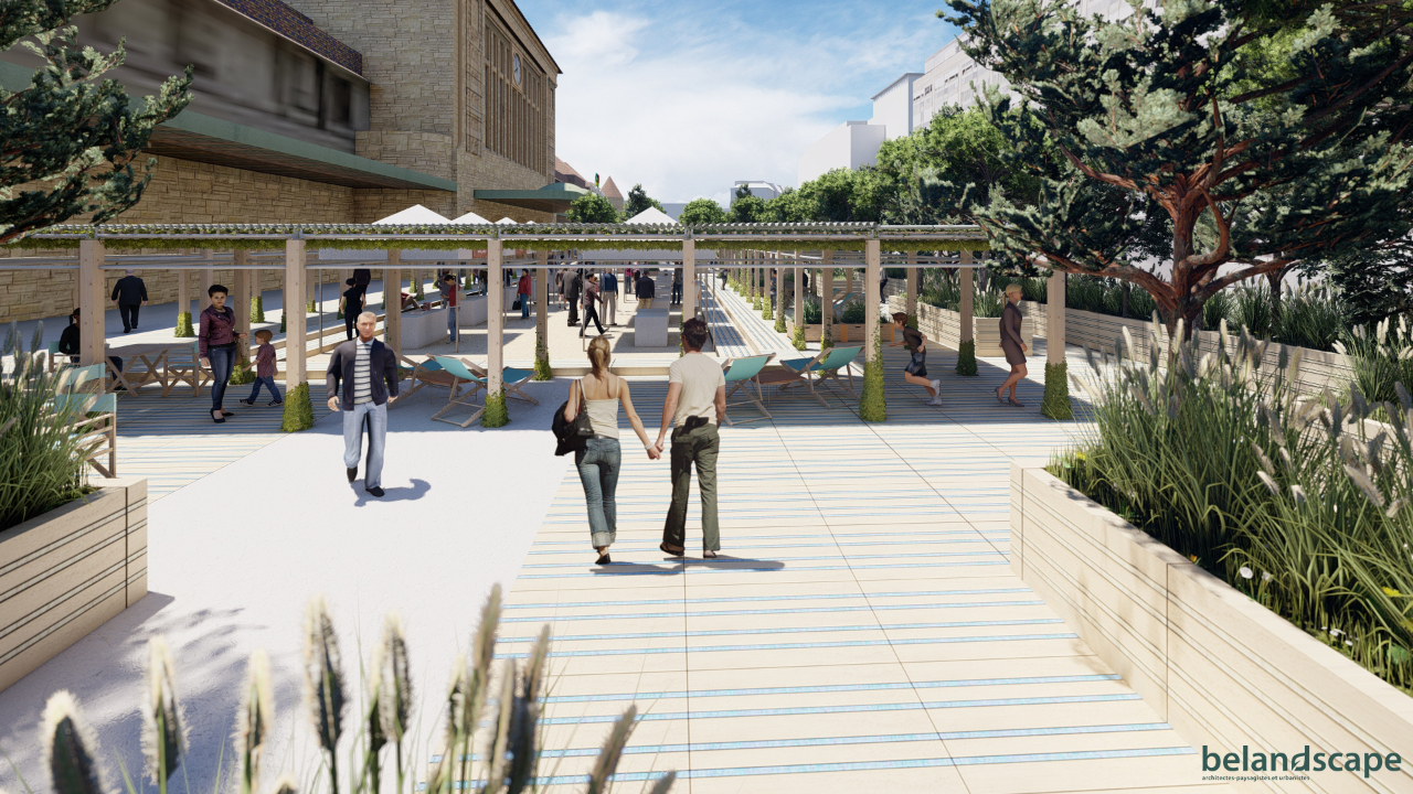 Lausanne : la place de la gare va provisoirement rouvrir au public