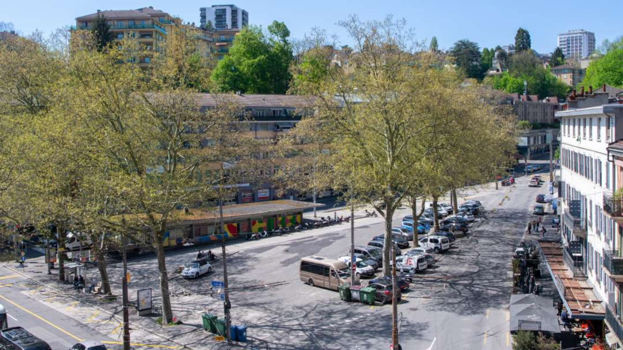 La Place du Tunnel à Lausanne va bien faire peau neuve