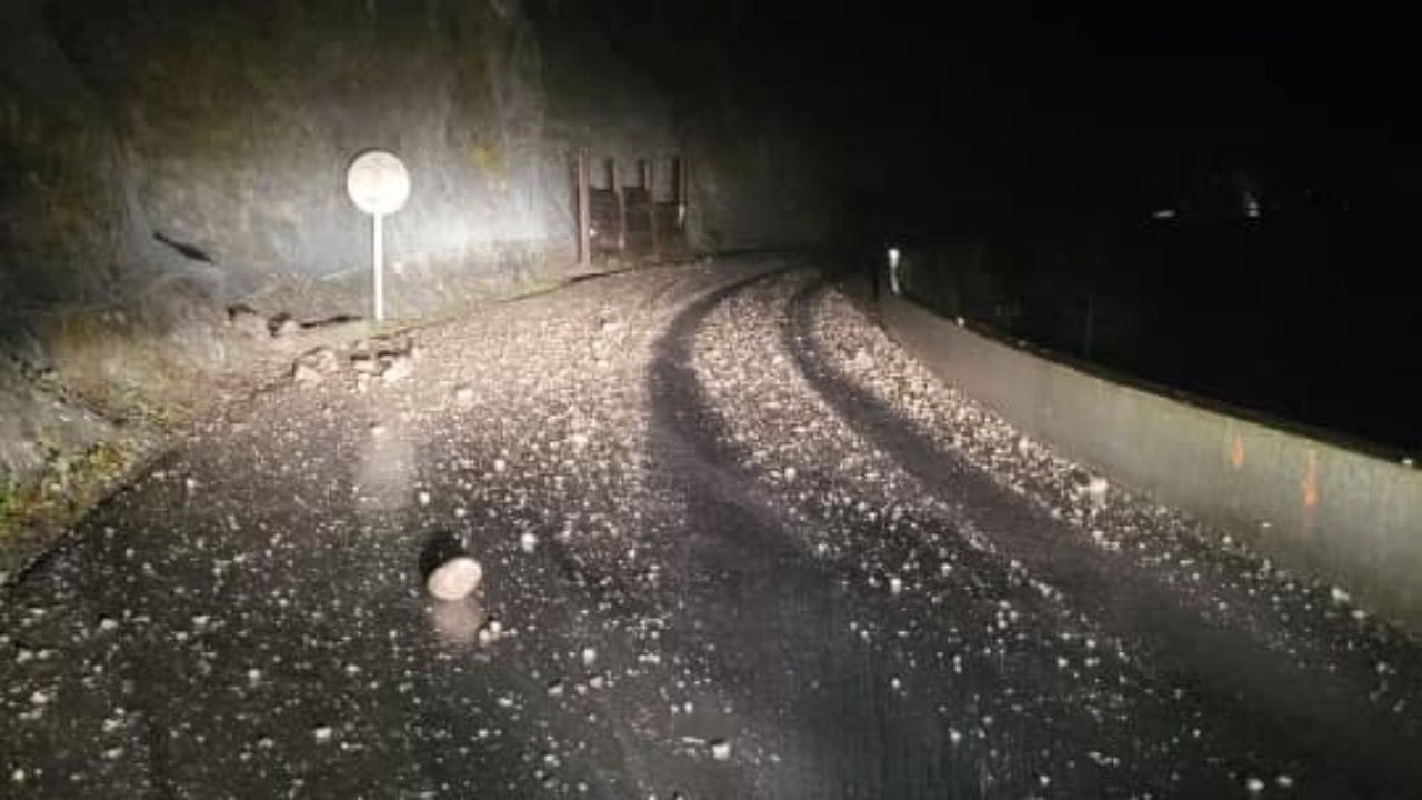 La route d’Abondance fermée jusqu’en décembre suite à un éboulement