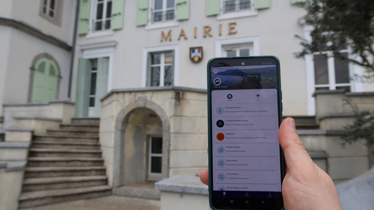 La Ville de Publier lance son application officielle La Ville de Publier lance son application officielle