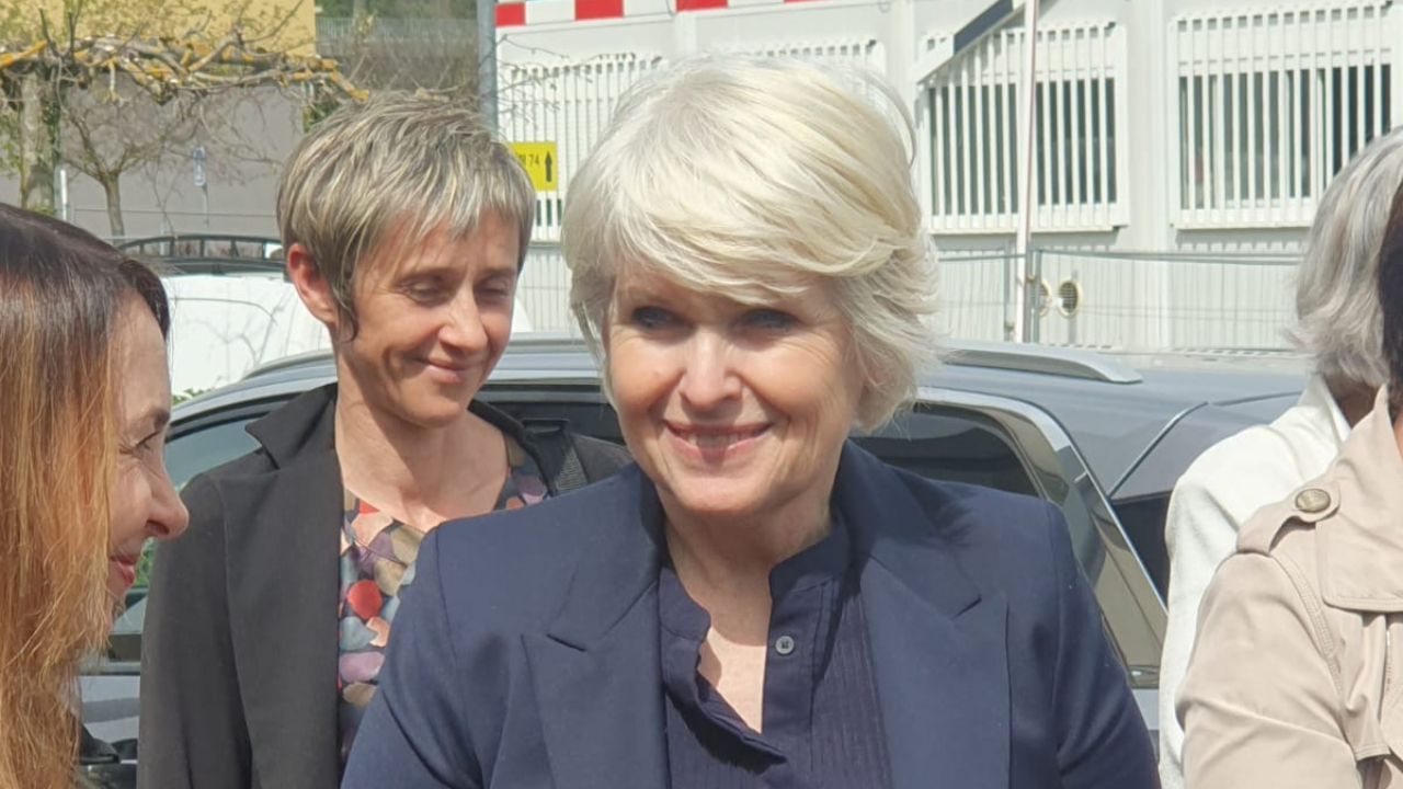 La visite de la Ministre se poursuit en Haute-Savoie