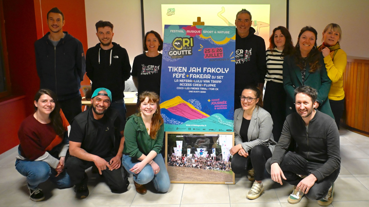 Le retour du festival Cri de la Goutte dans l'Ain