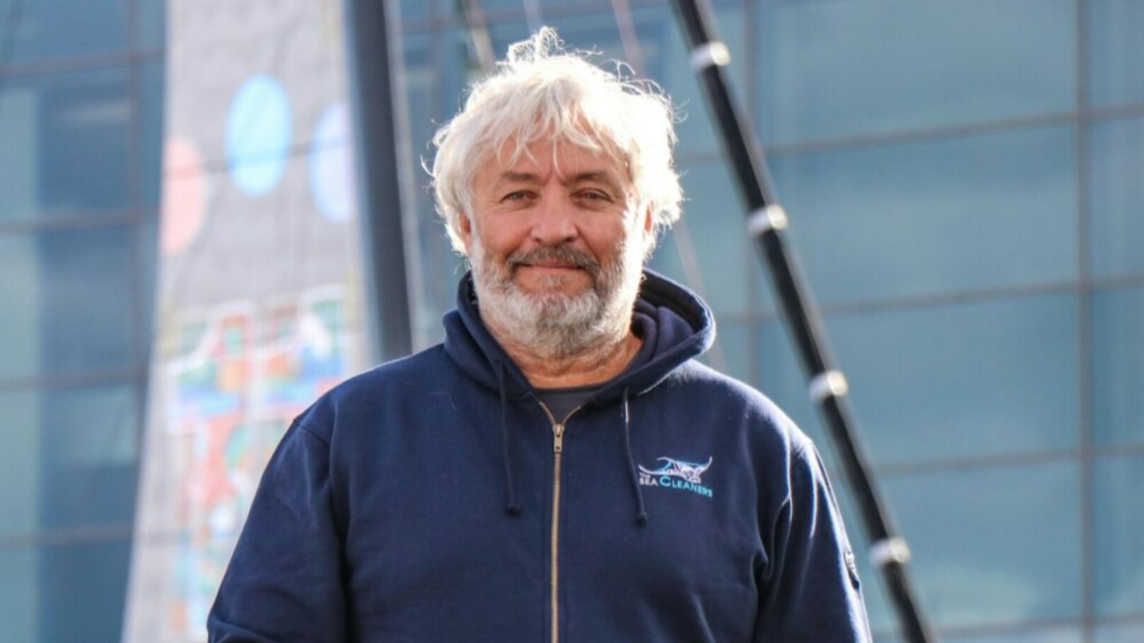 Le skipper Suisse Yvan Bourgnon à Gaillard ce vendredi Le skipper Suisse Yvan Bourgnon à Gaillard ce vendredi