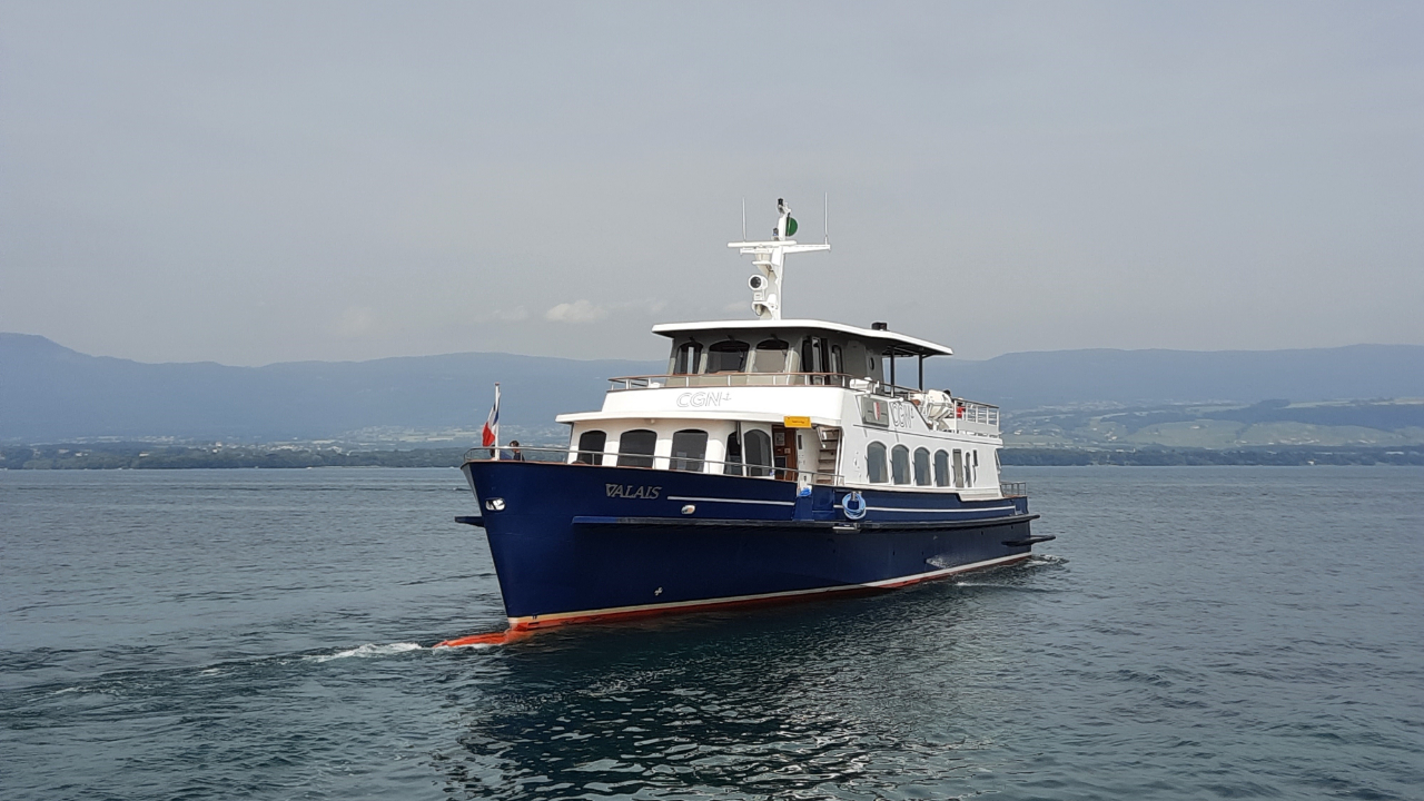 L&eacute;man : Les d&eacute;parts de la CGN pendant le G7 se feront depuis Lugrin