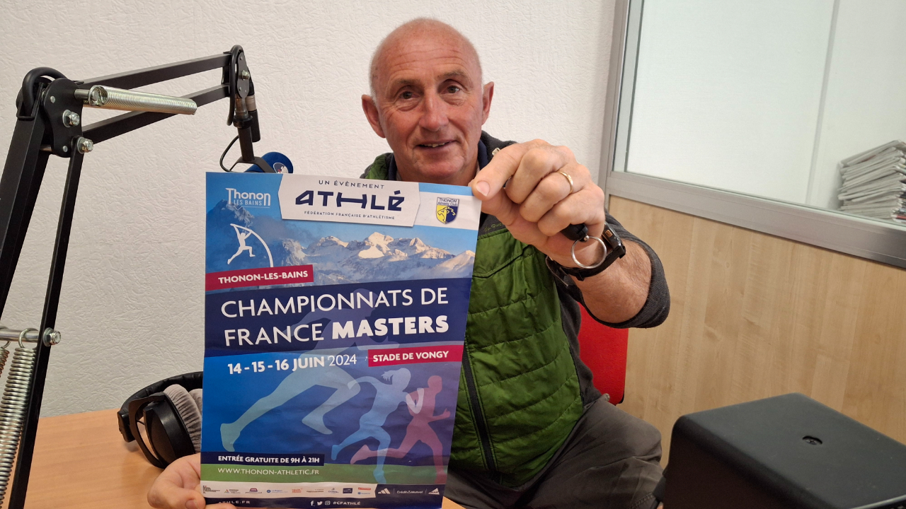 Les championnats de France Masters d'athlétisme se déroulent à Thonon du 15 au 16 juin (interview) Les championnats de France Masters d'athlétisme se déroulent à Thonon du 15 au 16 juin (interview)