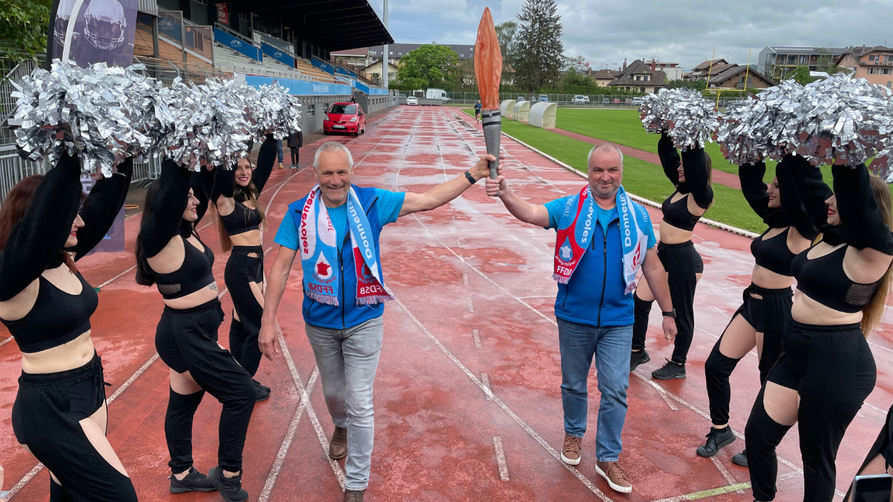 La flamme du parcours de la vie, des donneurs de sang bénévoles, est passée à Thonon (interview)
