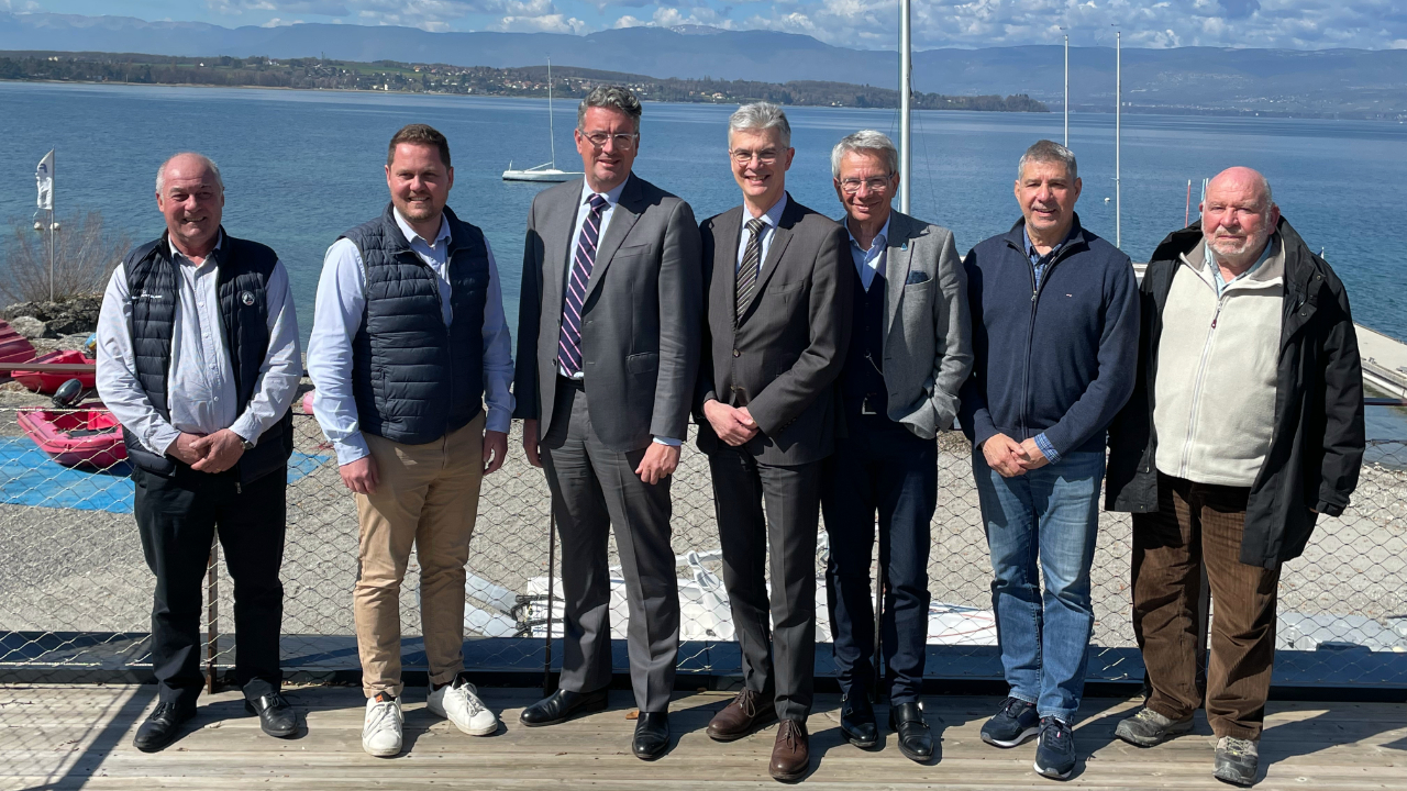 Les élus des littoraux se sont réunis à Sciez (interviews) Les élus des littoraux se sont réunis à Sciez (interviews)