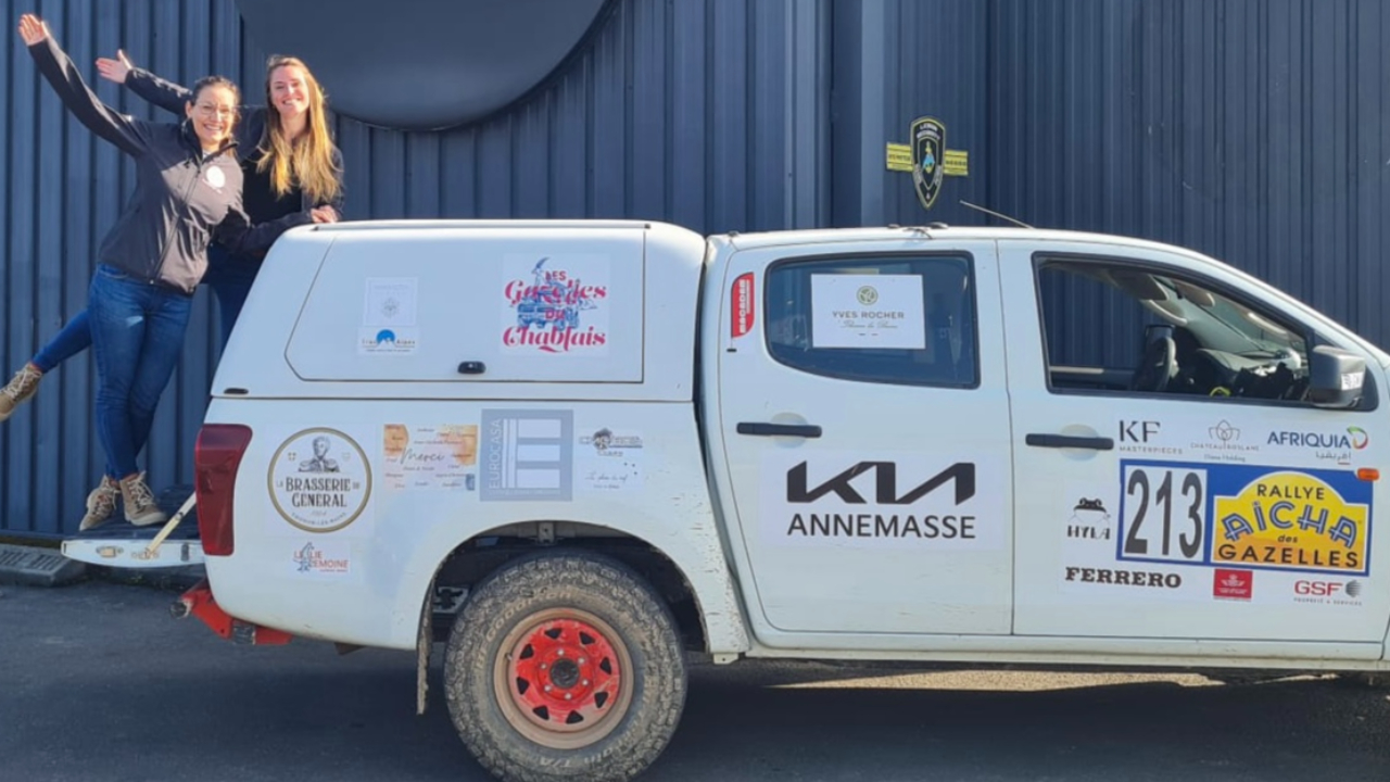 Les "Gazelles du Chablais" à l'assaut du désert marocain (interviews)